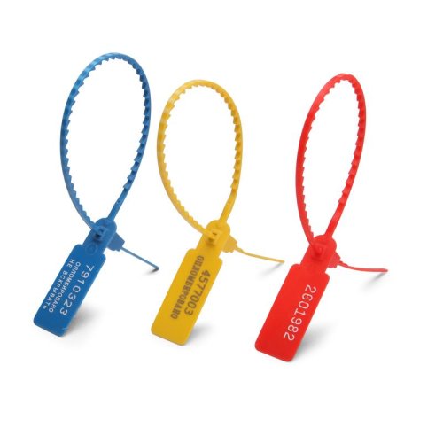 Пломба номерная Fortisflex УП-255 (красный) картинка